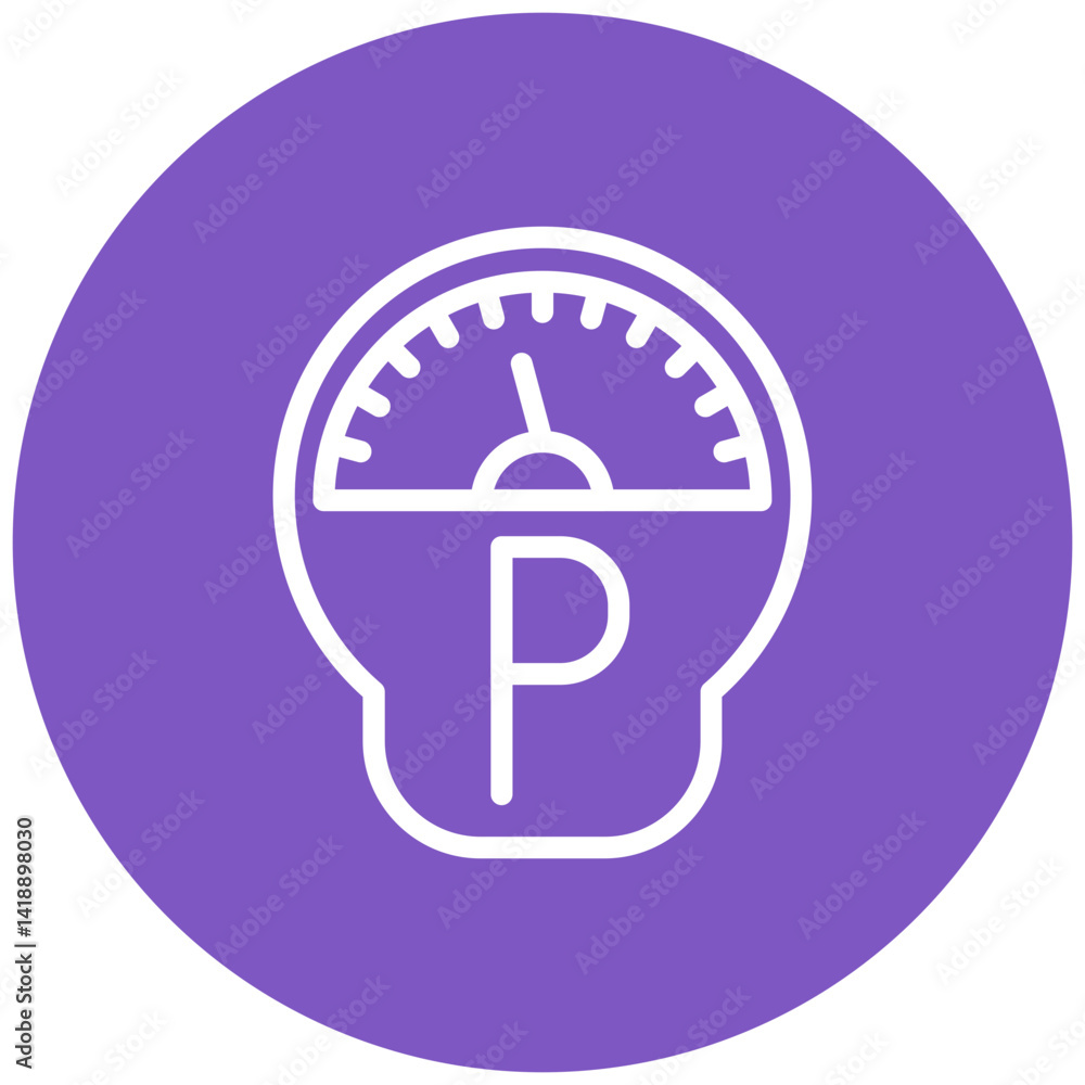 Parking Meter Vector Icon Parking Meter Vector Icon