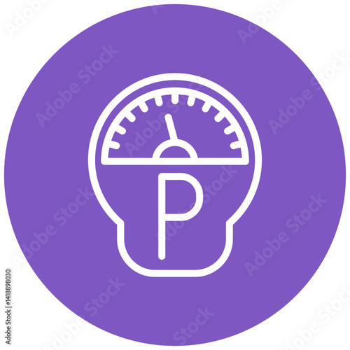 Parking Meter Vector Icon