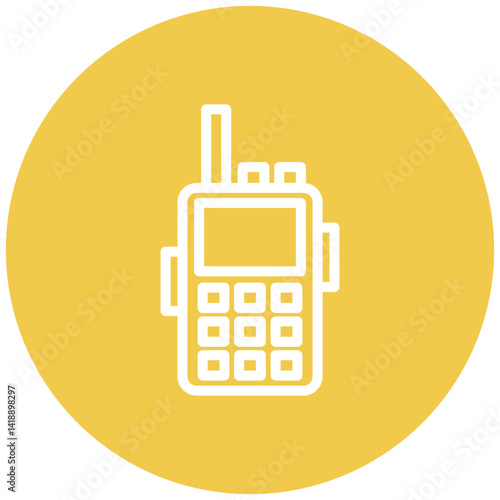 Walkie Talkie Vector Icon