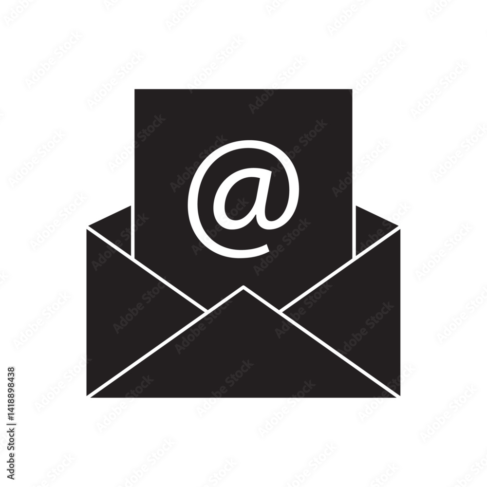 vector flat icon message envelope letter email vector flat icon message envelope letter email