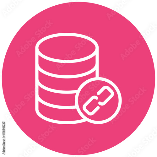 Linked Data Vector Icon