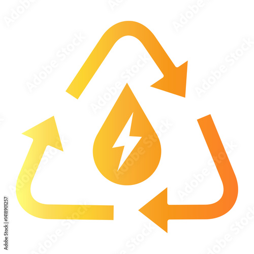 Free Download energy Gradient icon - GFXLoad