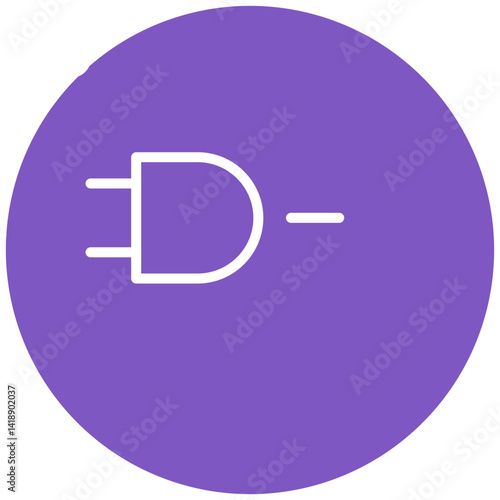 NOT Gate Vector Icon