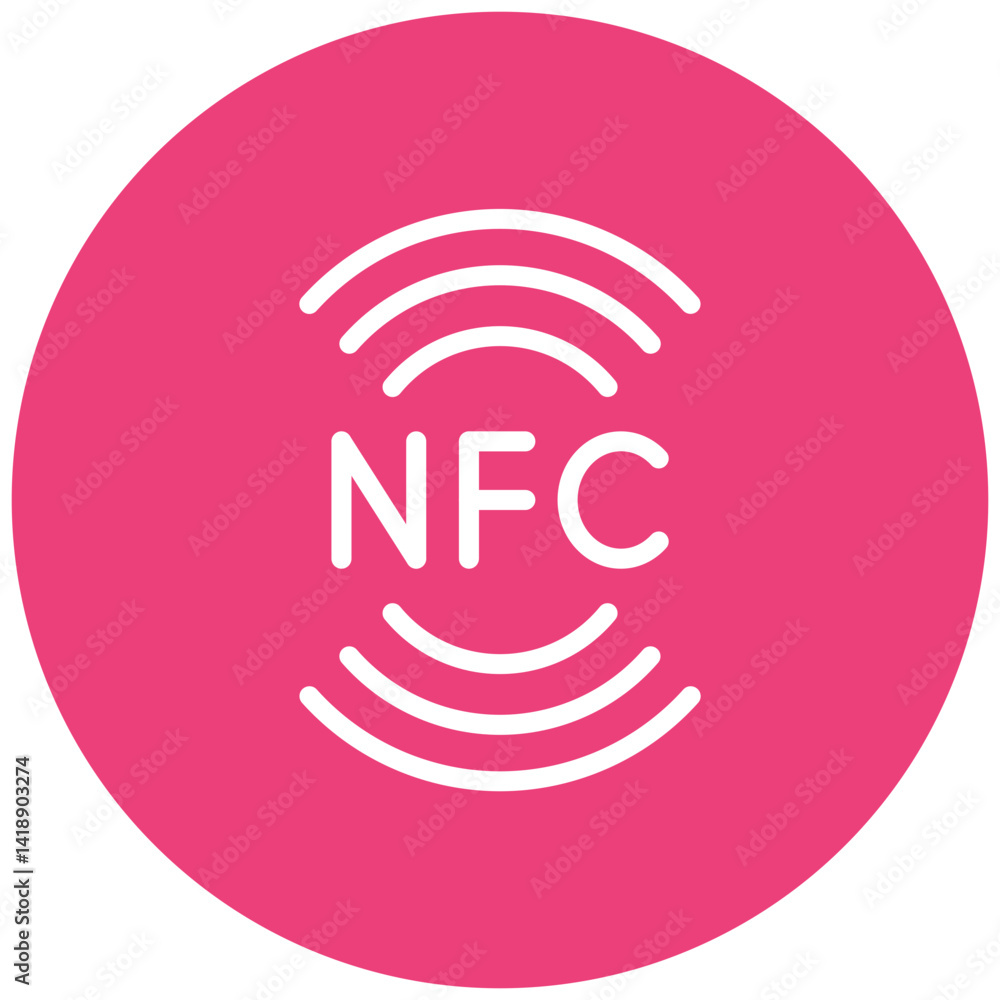 NFC Vector Icon NFC Vector Icon