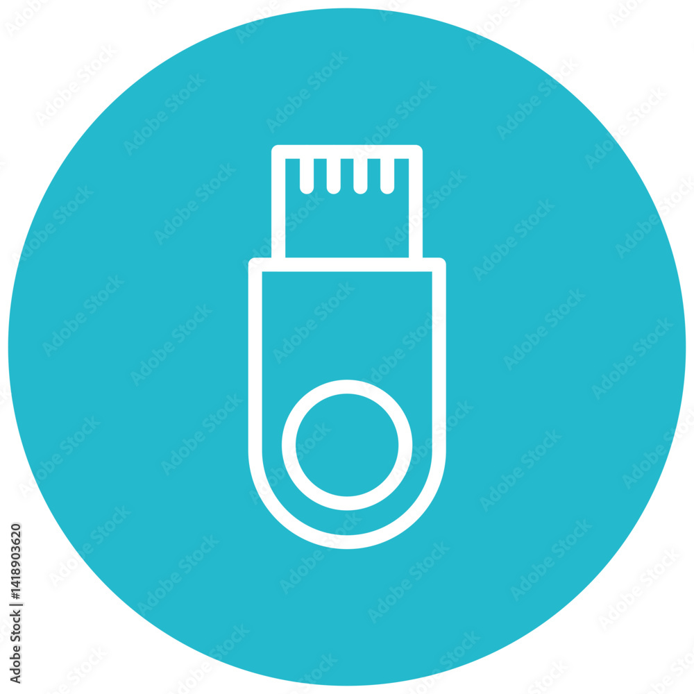 USB Vector Icon USB Vector Icon