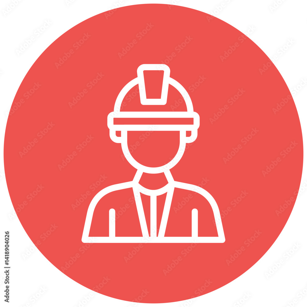 Engineer Male Icon Engineer Male Icon
