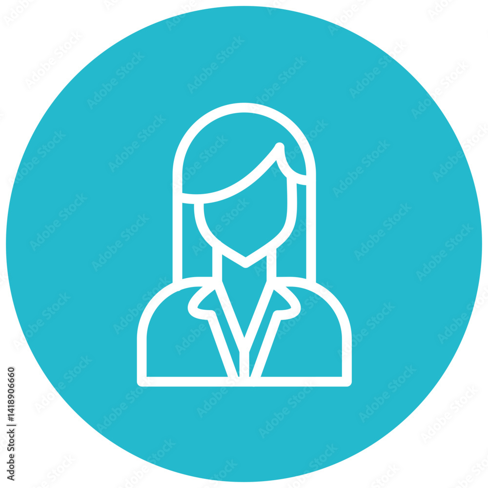 Retail Worker Icon Retail Worker Icon