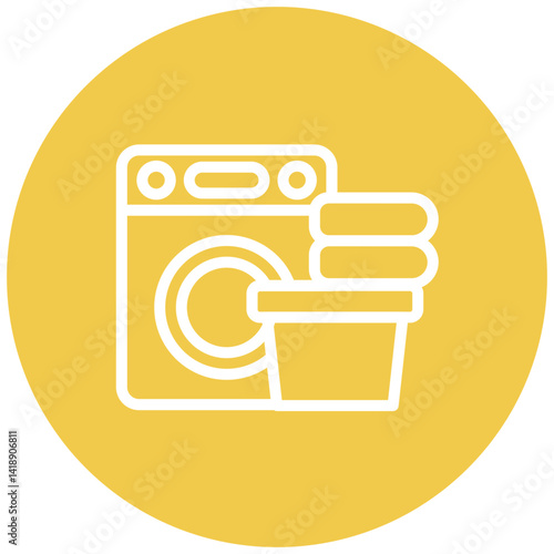 Doing Laundry Icon