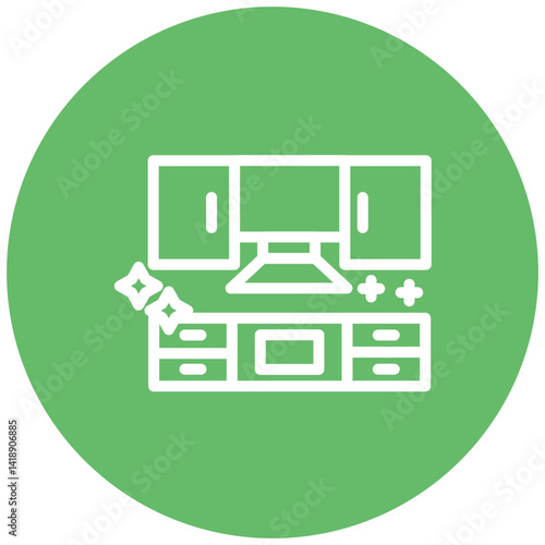 Cleaning Kitchen Icon