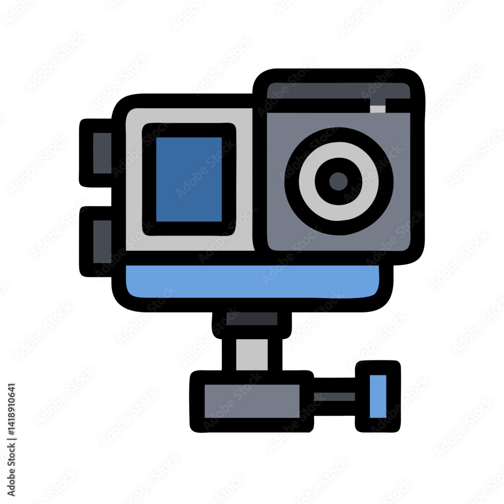 Versatile Action Camera Mount Concept Versatile Action Camera Mount Concept