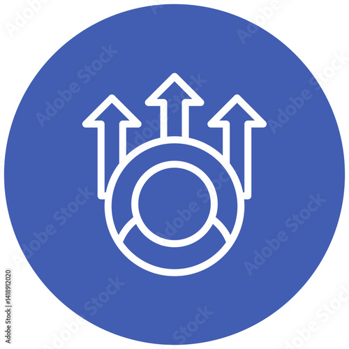 Network Growth Icon