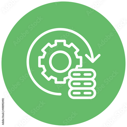 Network Data Recovery Icon