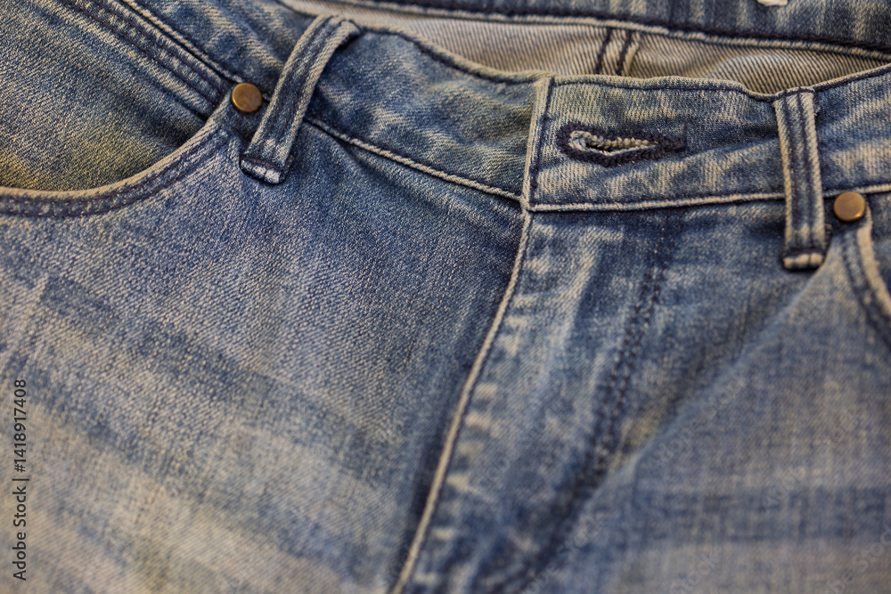Casual fashion showcase denim jeans close-up studio setting product photography textured detail style concept Casual fashion showcase denim jeans close-up studio setting product photography textured detail style concept