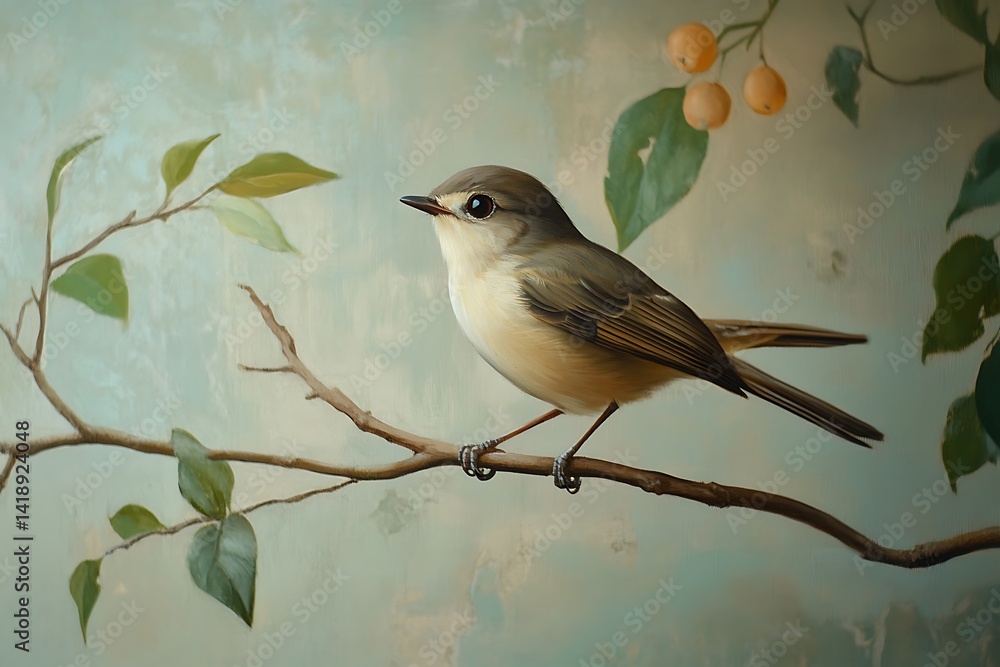 Obraz premium bird on a branch