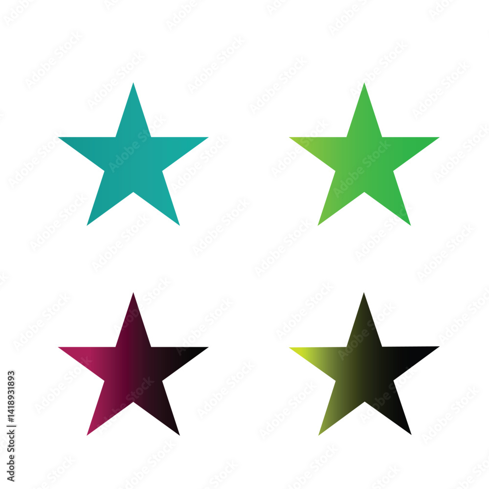 Obraz premium set of stars