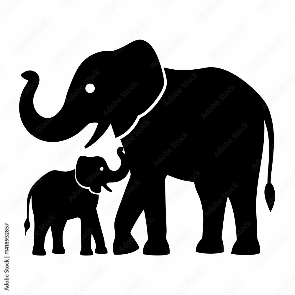 elephant silhouette vector elephant silhouette vector