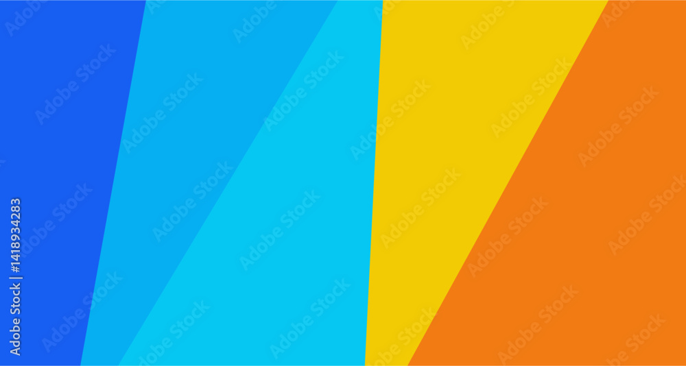 Lima palet warna & latar belakang untuk desain