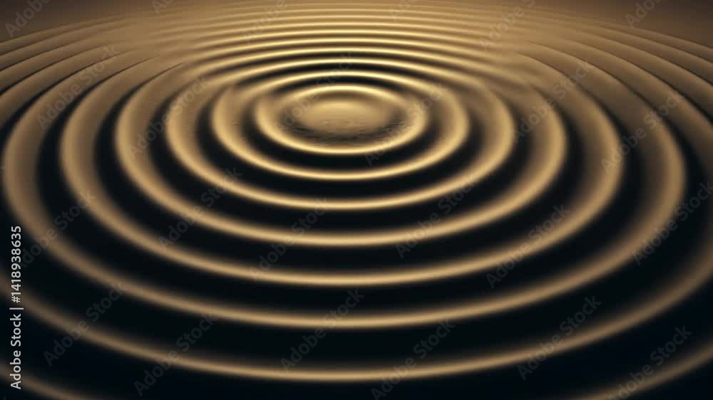 Creating Sand Circle Patterns for Calm Meditation Background Creating Sand Circle Patterns for Calm Meditation Background