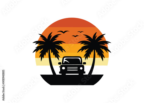 black silhouette vibes design for modern t shirt