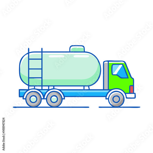 tanker truck logo  icon, tanker truck logo  vector illustration-simple illustration of tanker truck logo , perfect for tanker truck logo  logos and icons
