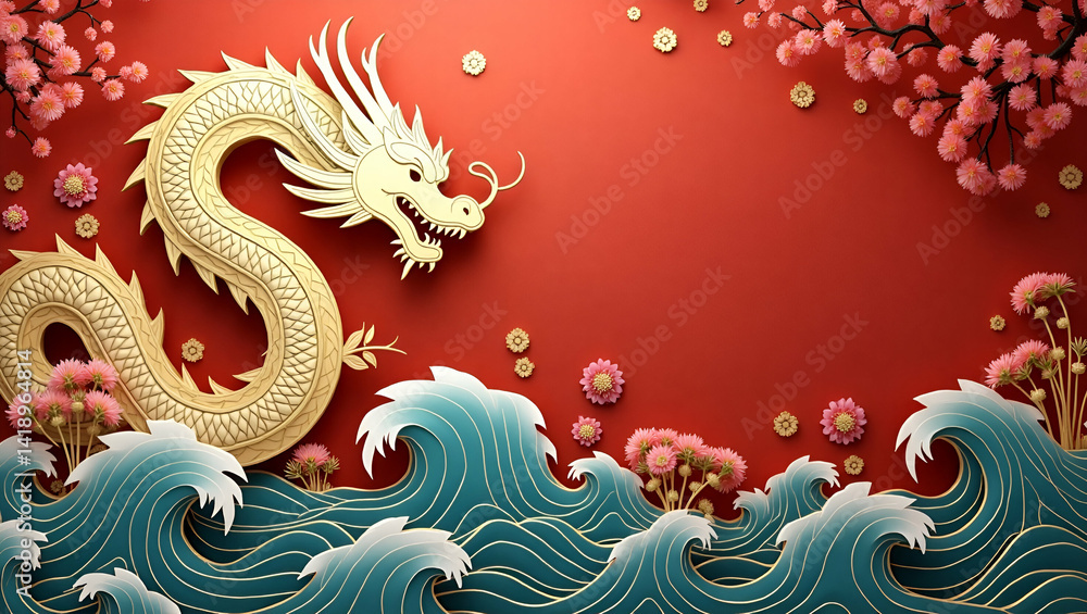 Elegant Dragon Boat Festival Design: Refined Graphic Motifs & Detailed Ornamentation in a Formal Scene - Cultural Artistry with Aesthetic Innovations, Empty Space for Text Elegant Dragon Boat Festival Design: Refined Graphic Motifs & Detailed Ornamentation in a Formal Scene - Cultural Artistry with Aesthetic Innovations, Empty Space for Text