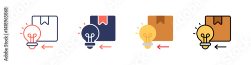 Mvp Multi Style Icon Set Vector 