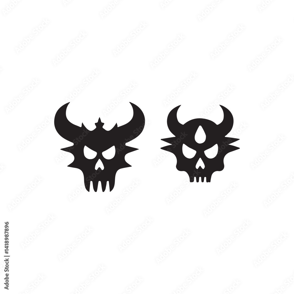 black and white skull black and white skull
