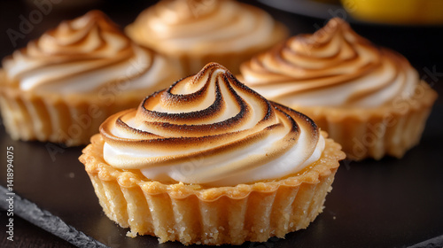 mini lemon meringue tartlet holiday