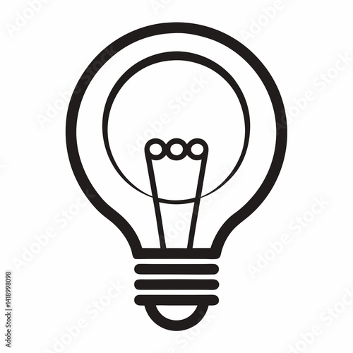 light bulb vector illustration