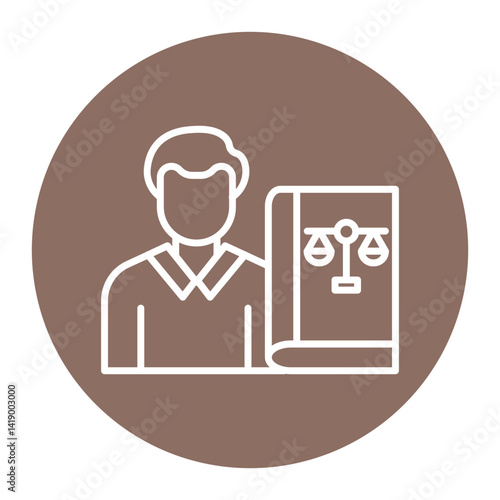 Defendant Male Icon