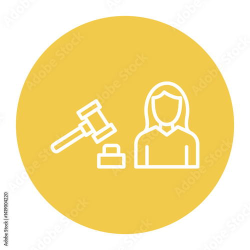 Prosecutor Female Icon