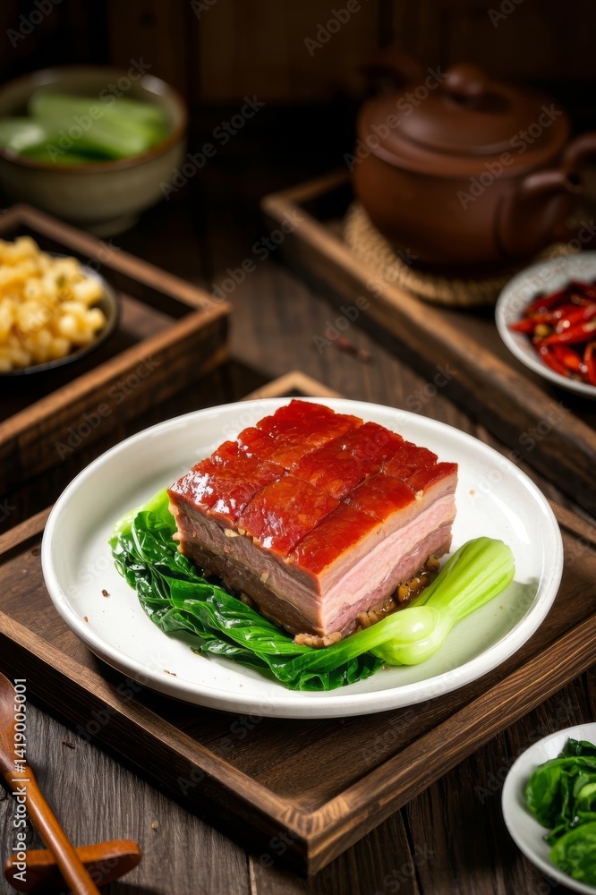 The Temptation of Braised Pork, a Traditional Cuisine The Temptation of Braised Pork, a Traditional Cuisine
