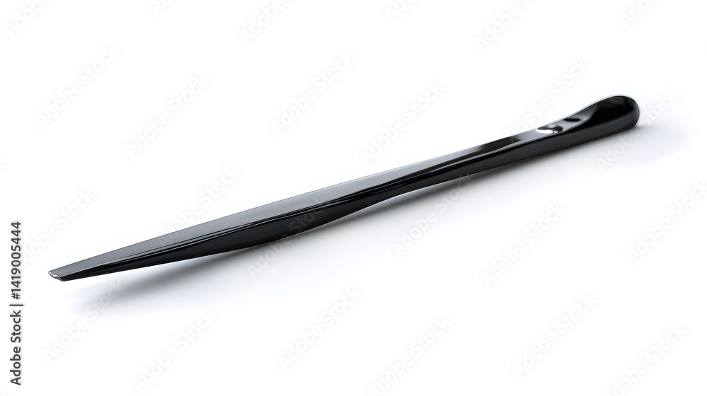 Black Sleek Tool on White. Black Sleek Tool on White.