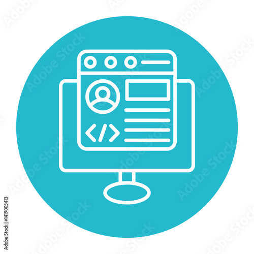 Front End Development Icon