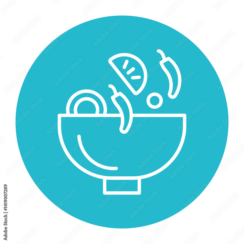 Obraz premium Ingredients Icon