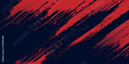 Black and red abstract grunge background with halftone style modern arts sport background abstract modern eps 10