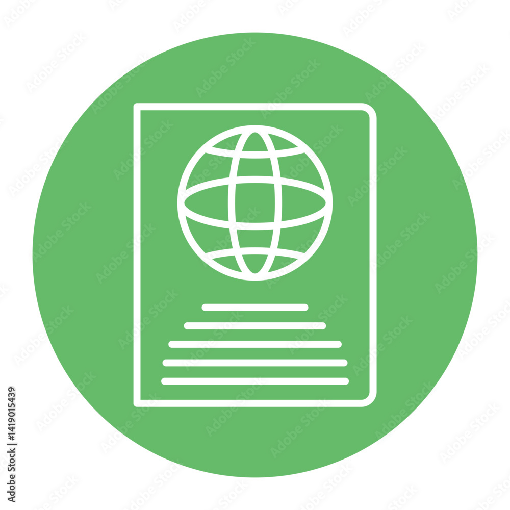Passport Icon Passport Icon
