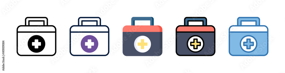 Obraz premium First Aid Kit Icon