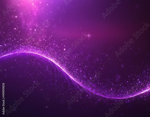 Wallpaper Mural abstract shiny background,  purple light abstract background with shining dots stars Torontodigital.ca