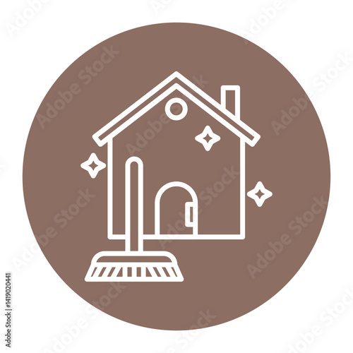 Home Cleaning Icon