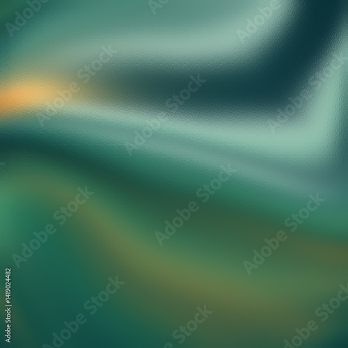 Obraz na płótnie abstract green background with waves w salonie