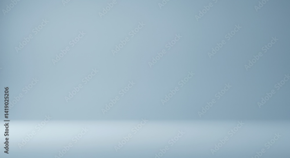 Obraz premium Light Blue Studio Background