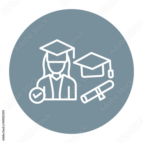 Postgraduate Student Icon
