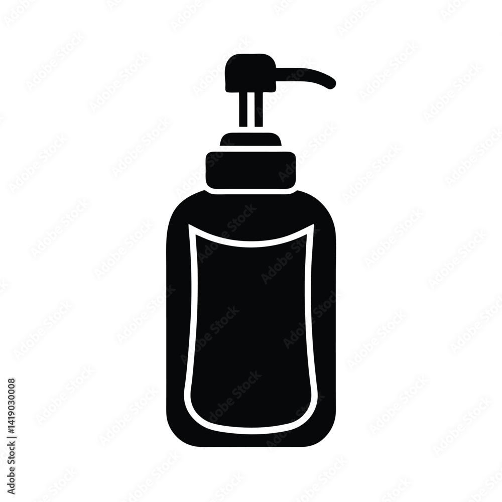 Soap Dispenser Icon Vector Illustration Soap Dispenser Icon Vector Illustration