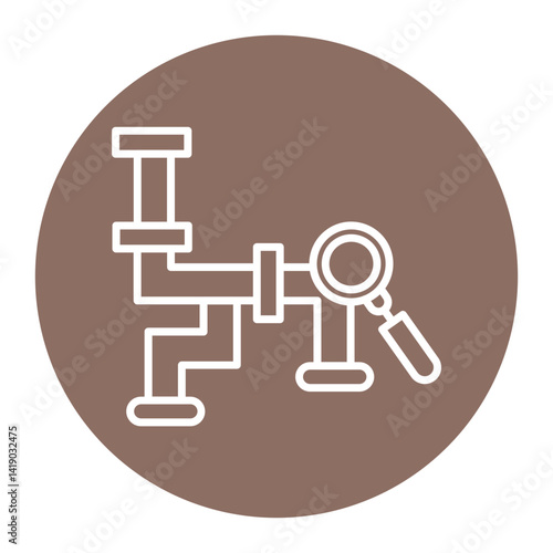 Pipe Inspection Icon