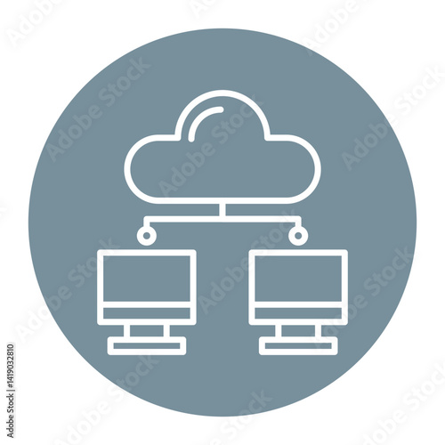 Cloud Computing Icon