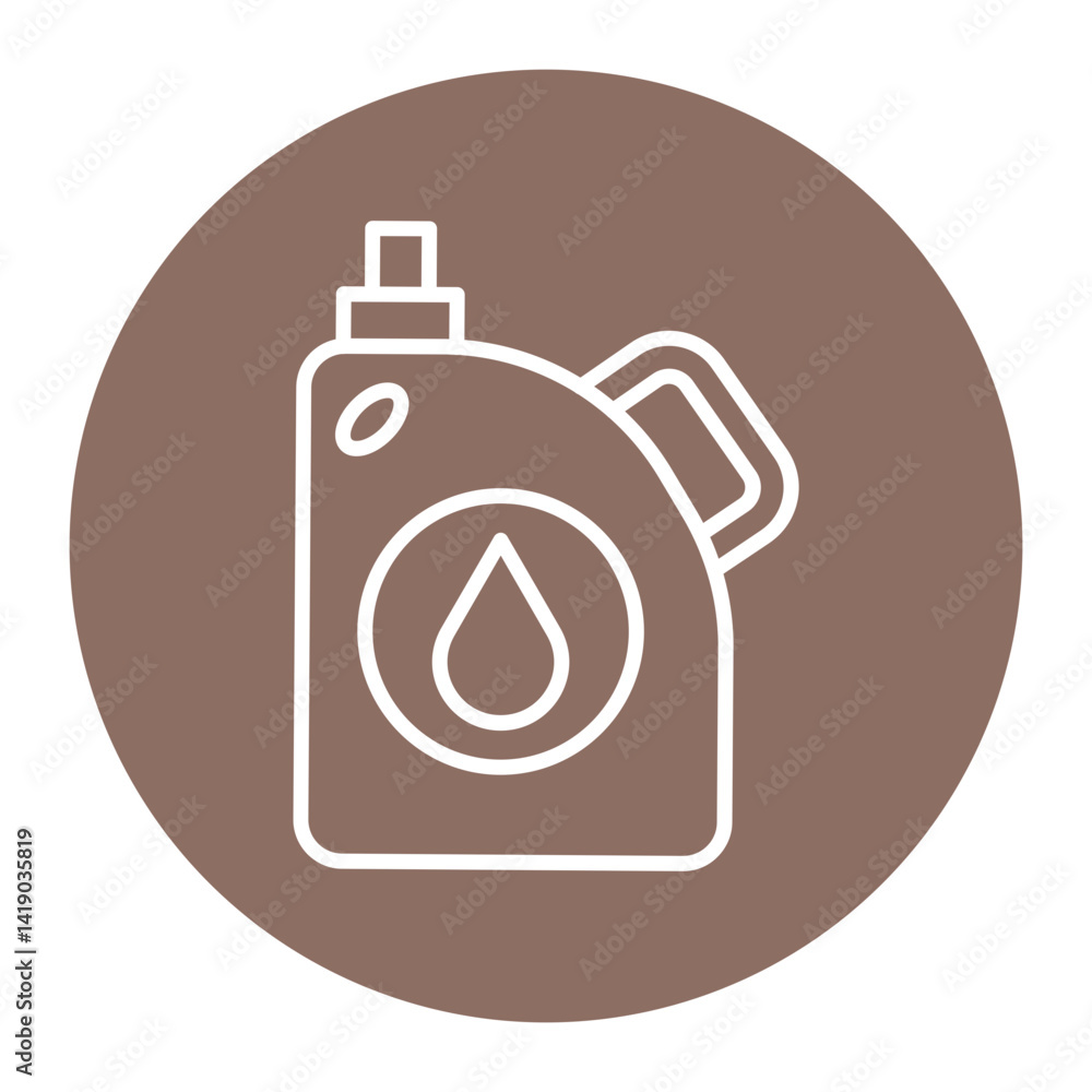 Obraz premium Oil Icon