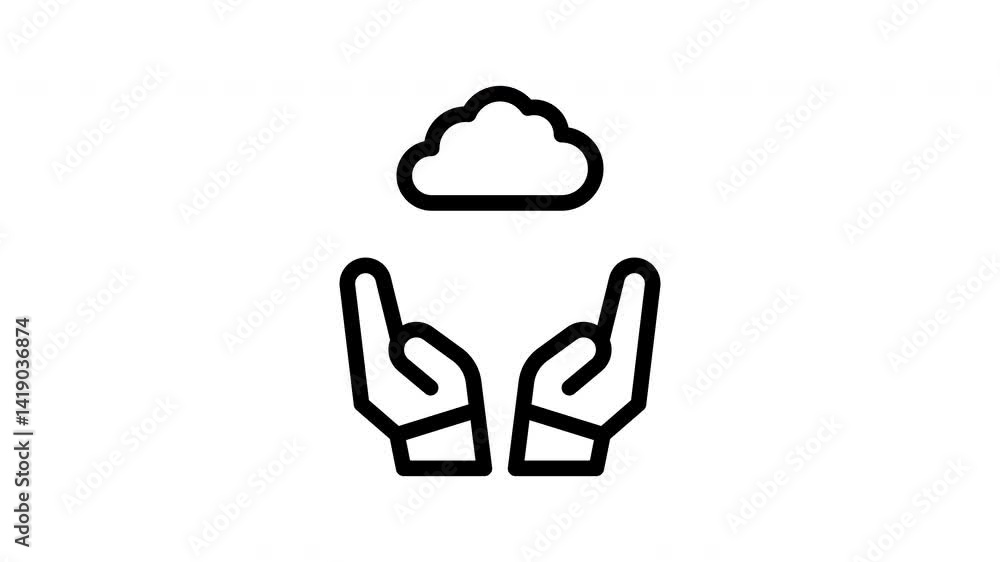 rainwater animated icon rainwater animated icon