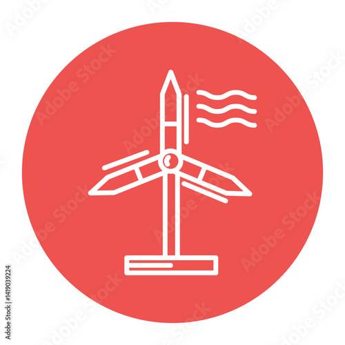 Wind Turbine Icon