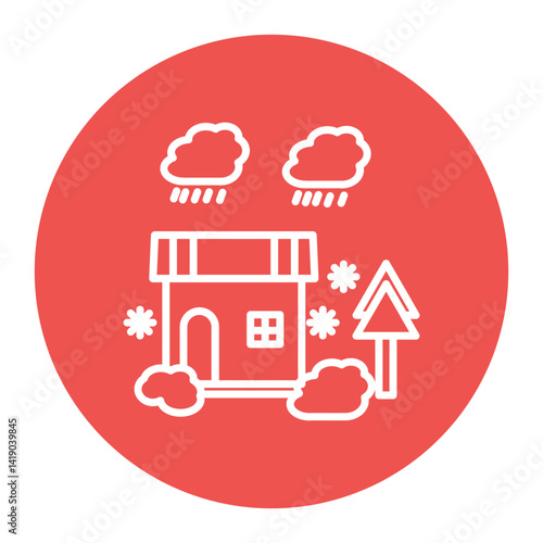 Home Blizzard Icon